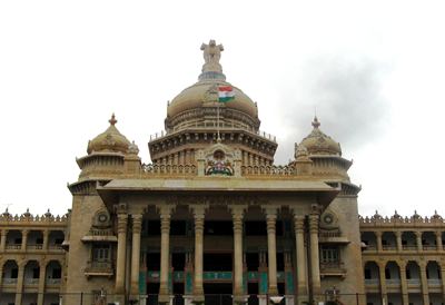 Vidhana Soudha in Bengaluru, one of the states whose government changed hands.