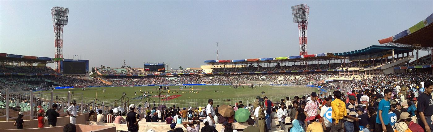 Eden Gardens in Kolkata.