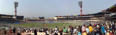 Eden Gardens in Kolkata.