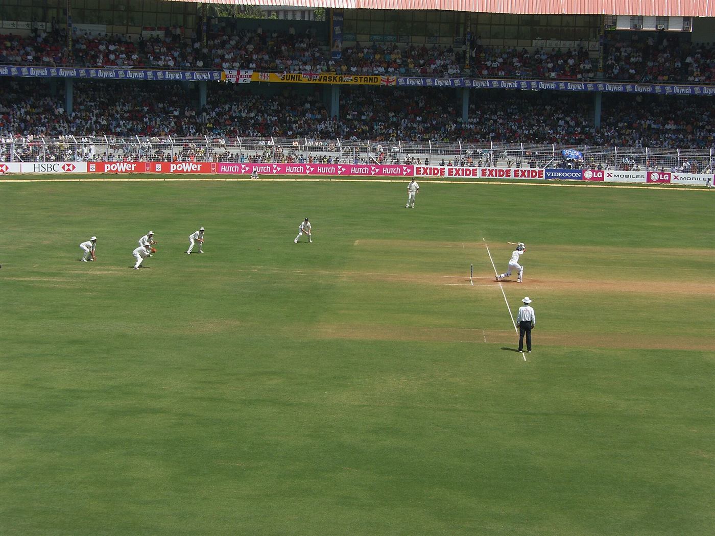 Wankhede Stadium in Mumbai.