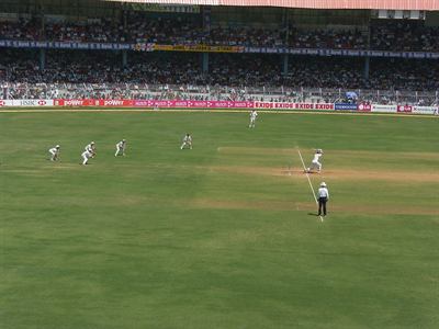 Wankhede Stadium in Mumbai.