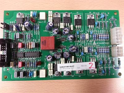 A printed circuit board, the component the scheme targets.