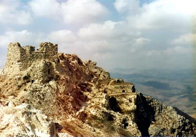 Beaufort Castle in southern Lebanon.