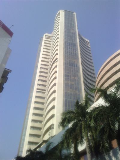 The Bombay Stock Exchange, the venue where a Jio Platforms listing would be marked.