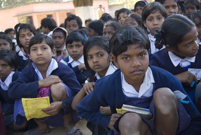 A school building in Jharkhand. The withdrawn order applied to Karnataka classrooms.