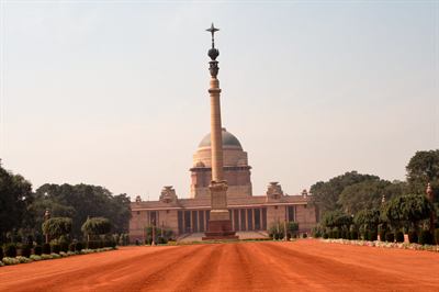 Raisina Hill, where the ministry the minister heads sits.