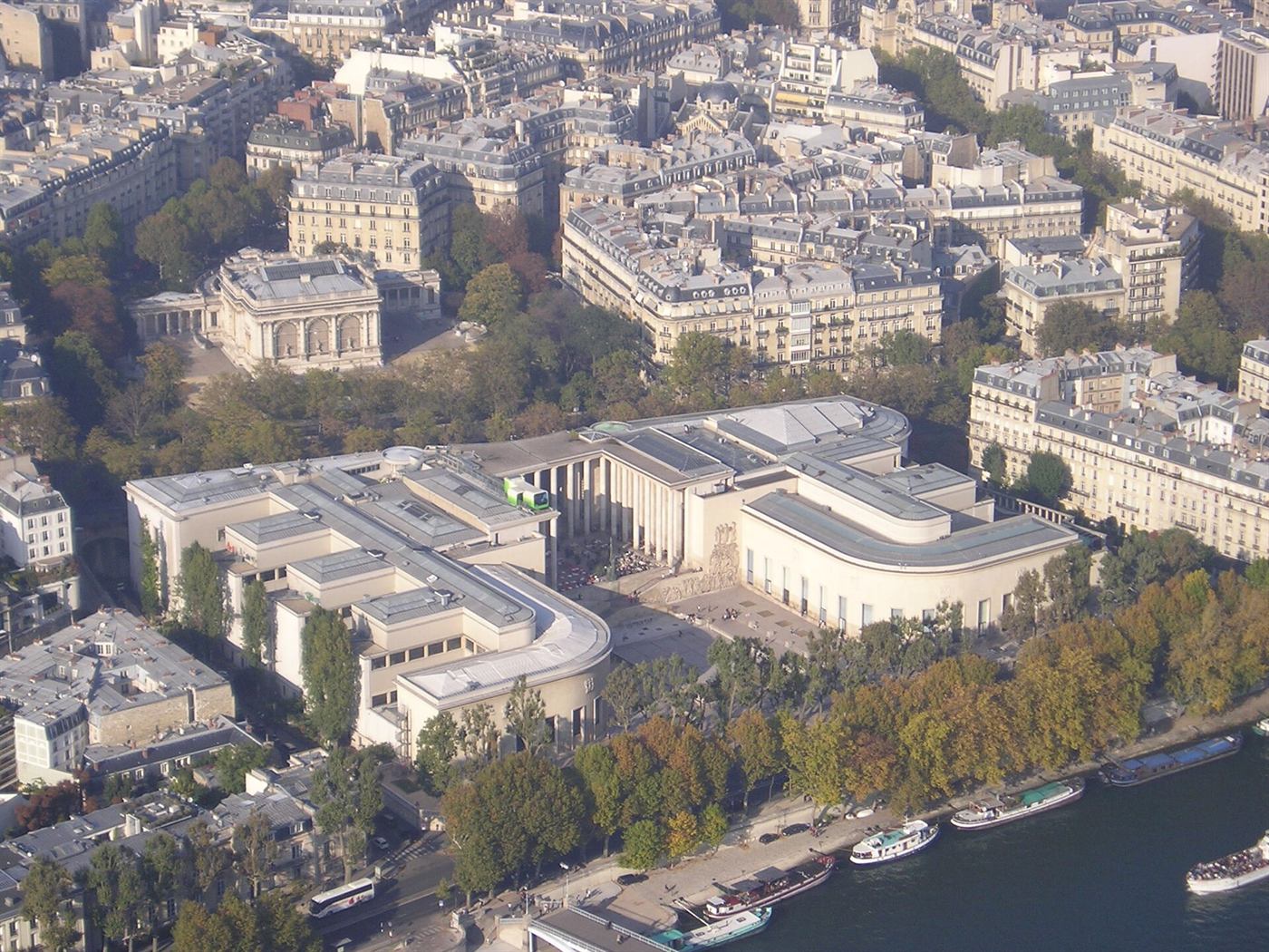 The Palais de Tokyo, a Paris fashion week venue.