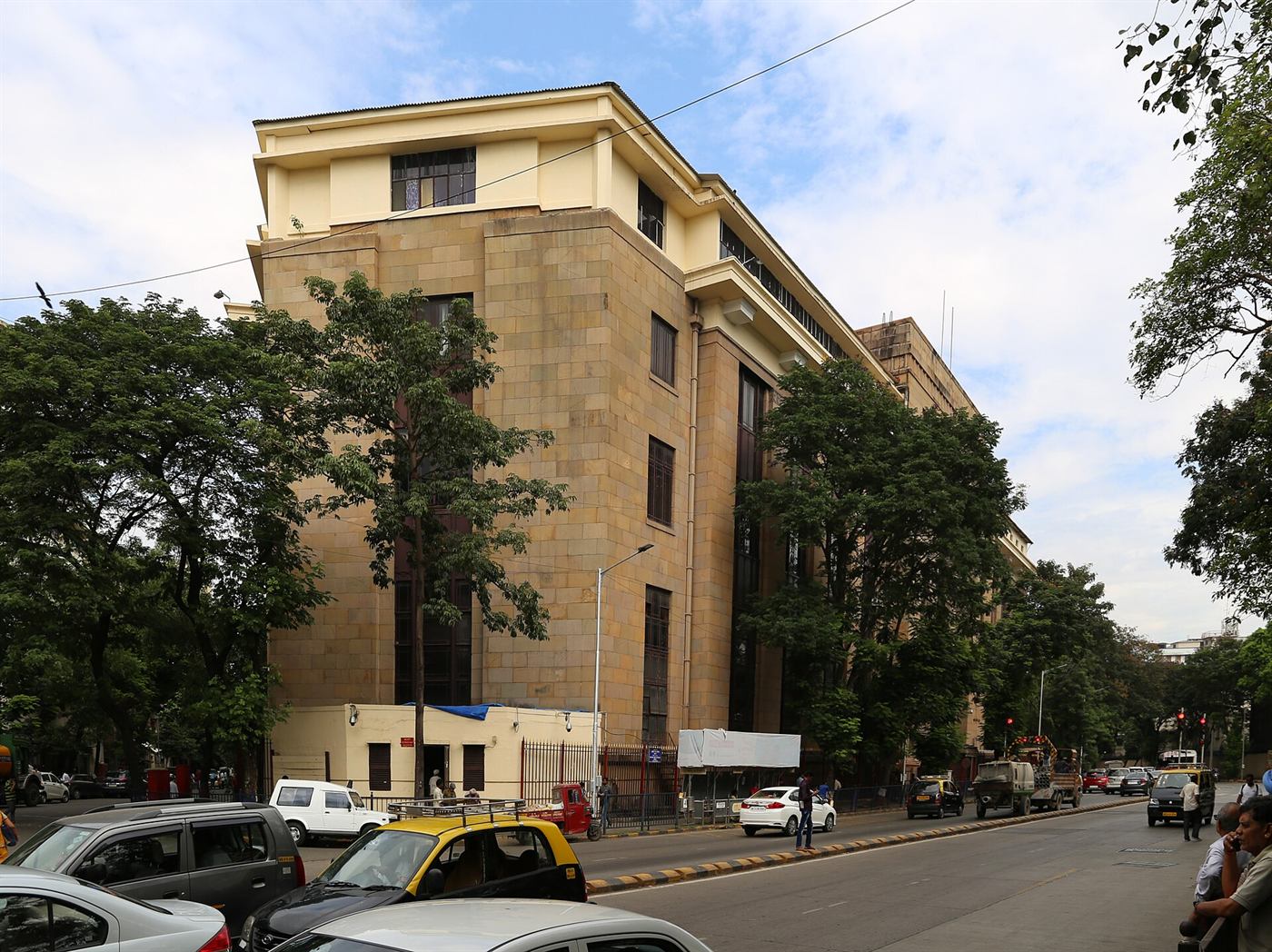 The Reserve Bank of India building in Mumbai.